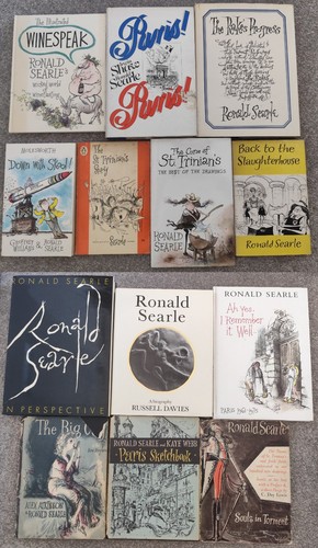 Ronald searle book collection - searle,
