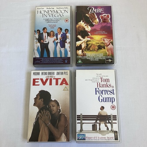 Vhs video four - movie, bundle