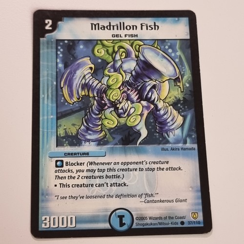 Duel masters madrillon fish - masters,