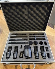 RED 5 AUDIO RVK7 DRUM MIC SET AND CARRY CASE