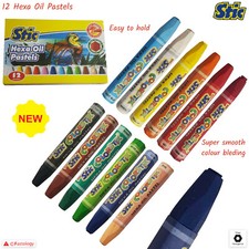OIL PASTELS Artists Hexa Grip