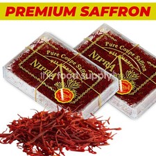 SAFFRON 100% PURE & PREMIUM QUALITY SPANISH KESAR FILAMENTS STRANDS THREAD