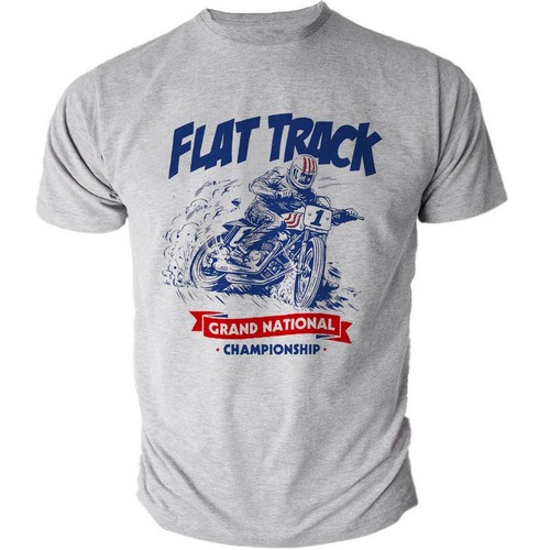 Speedway flat track motorcycle - track,
