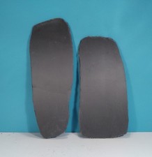 2x NATURAL Flat SLATE Rock Piece AQUARIUM Fish Tank Gravel Substrate Spawning