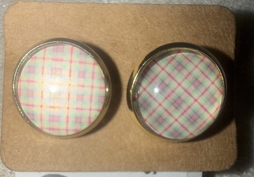 Penny pine round plaid - pine,
