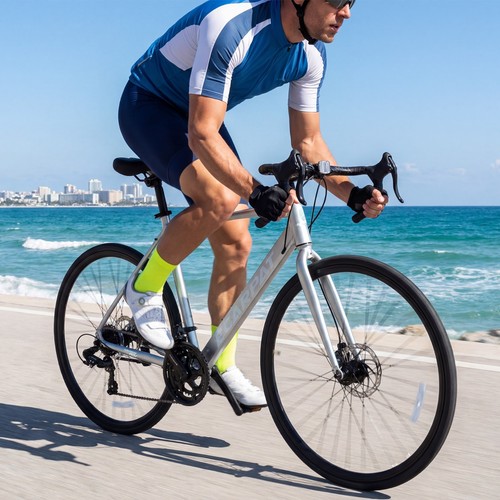 700c road bike racing - racing, bicycle