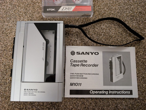 Sanyo cassette tape - sanyo,
