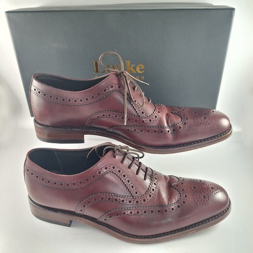 Loake fearnley shoes burgundy - loake,