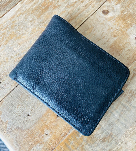 Boss men black - boss, leather