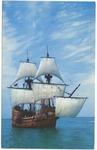 Mayflower under sail - mayflower, ii