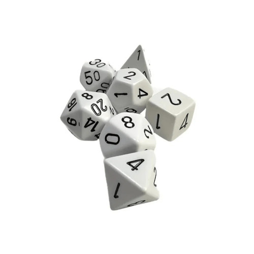 Chessex opaque polyhedral 7 - opaque,
