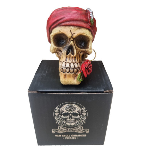 Gothic skull ornament rose - skull,