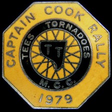1979 Captain Cook Rally pin