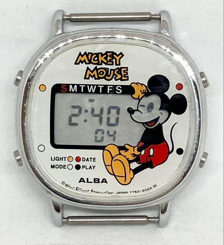 Seiko mickey digital watch - seiko,