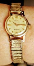 Ladies Swiss 9ct Gold 1960 Trebex 21J ETA 2510 Bracelet Watch Serviced