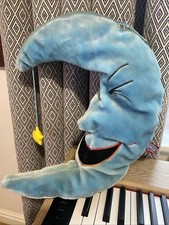 Vintage Moon Shaped Blue