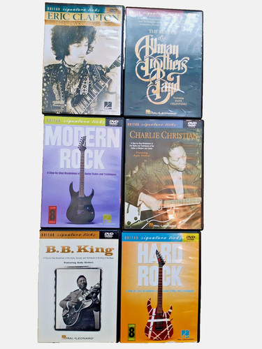 Guitar signature licks - 6,, dvd