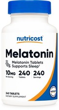 Nutricost Melatonin 10mg, 240
