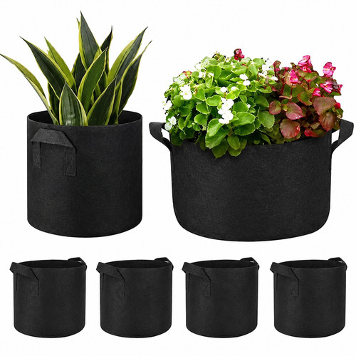 Gallon plant grow bags - 5,