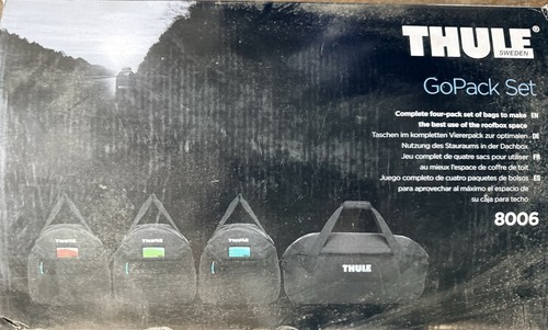 Thule gopack 800603 roof box - thule,