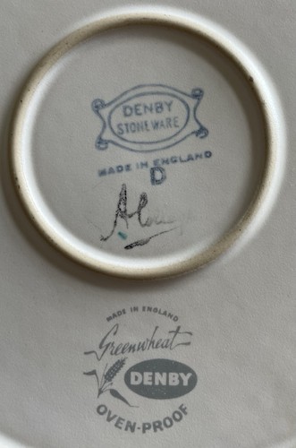 Denby greenwheat stoneware - greenwheat,