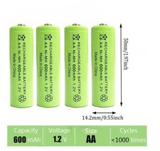 4-20 X AA Rechargeable Solar
