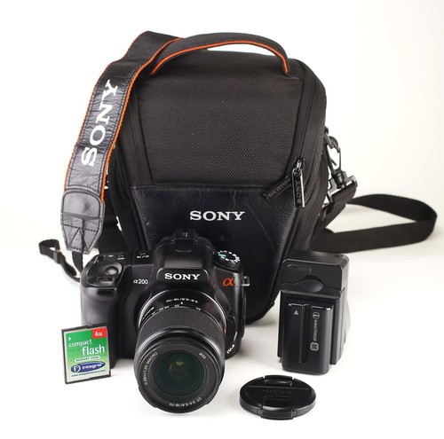 Sony alpha a200 - alpha, camera