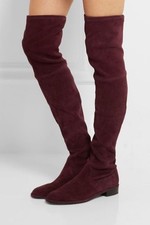 Stuart Weitzman Burgundy suede