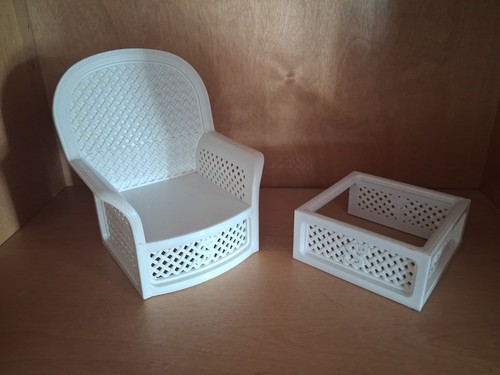 Vintage sindy patio rattan - vintage,