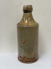 57841 Old Antique Impressed Saltglaze Porter Bottle Ginger Beer Manchester Flint