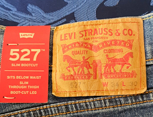 Levi 527 slim bootcut dark - 527,
