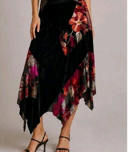 Y2k italian black velvet - black, silk