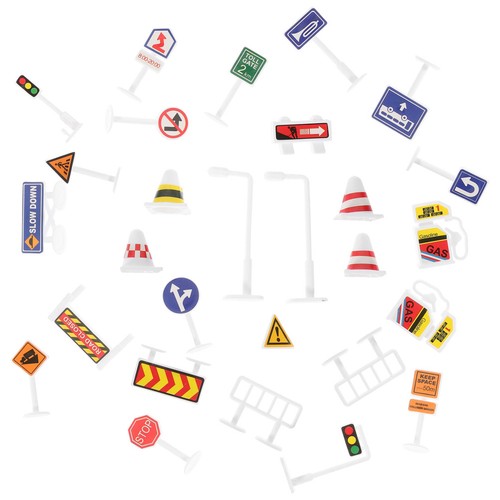28pcs kids traffic - kids, road