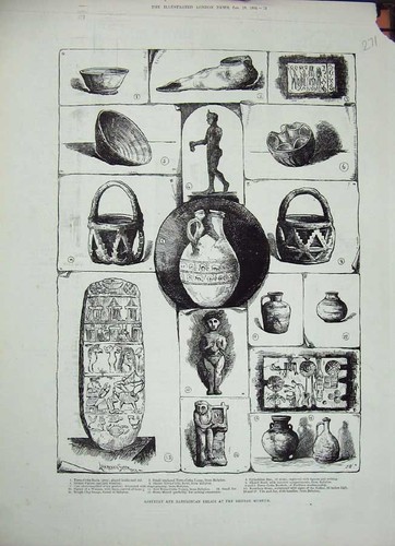 Old antique print 1884 - print,