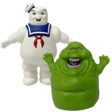 Marshmallow Man + Slimer Green