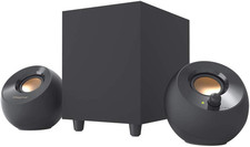 Pebble plus 2.1 Usb-Powered Desktop Speakers with Down-Firing Subwoofer and Far-