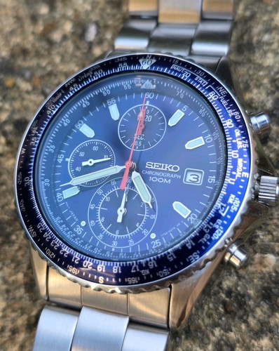 Seiko flightmaster chronograph - flightmaster,