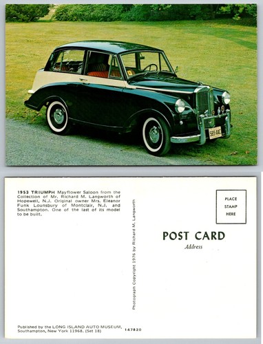 1953 triumph mayflower - triumph,