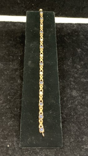 9ct yellow gold infinity - , link