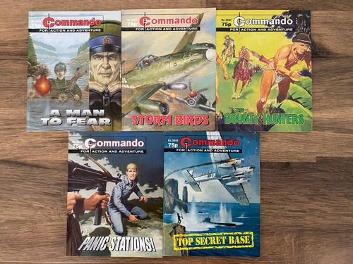 Commando comics joblot - commando,