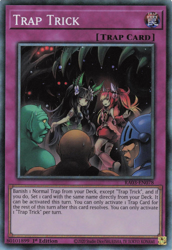 Yugioh ra03 en078 trap trick - ra03-en078,