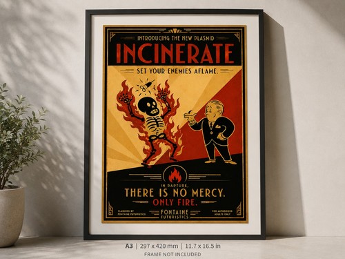 Bioshock incinerate plasmid - bioshock,