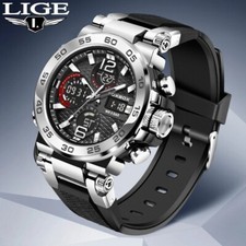 Mens Sports Diver Wristwatch
