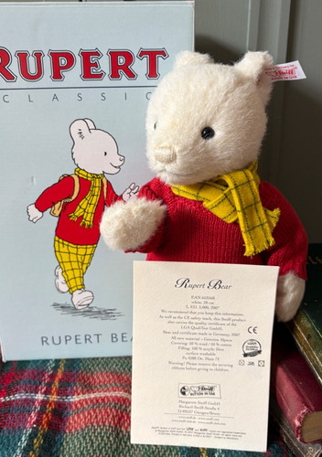 Steiff classic rupert bear - steiff,