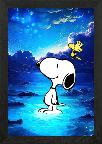 Snoopy and woodstock - and,