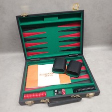 VINTAGE Backgammon Small Faux