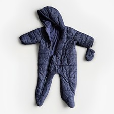 Boys Next Baby All In One Snow Suit coat  6-9 Months