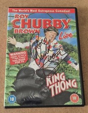 Roy (Chubby Brown) KING THONG LIVE Signed DVD.