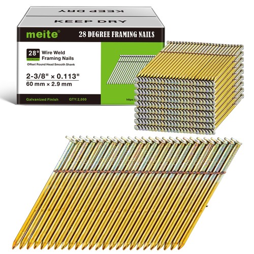 Degree framing nails 8 - degree,