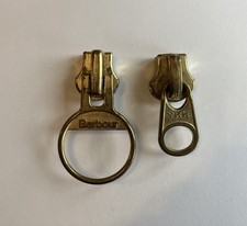 Barbour Vintage Zip Ring Pull + Zip